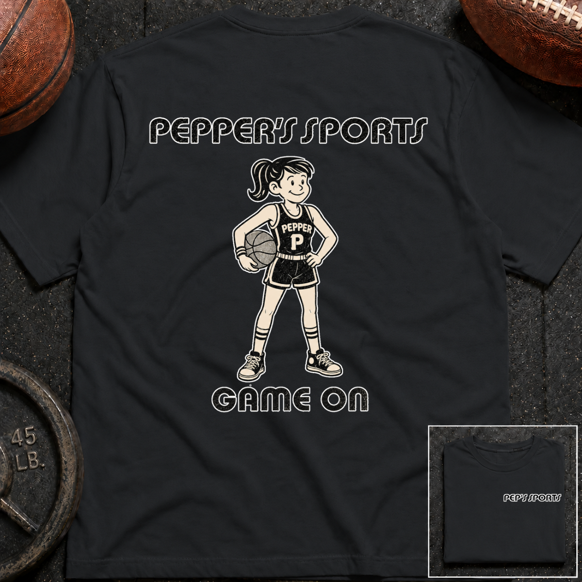 Pepper - Basketball Game On