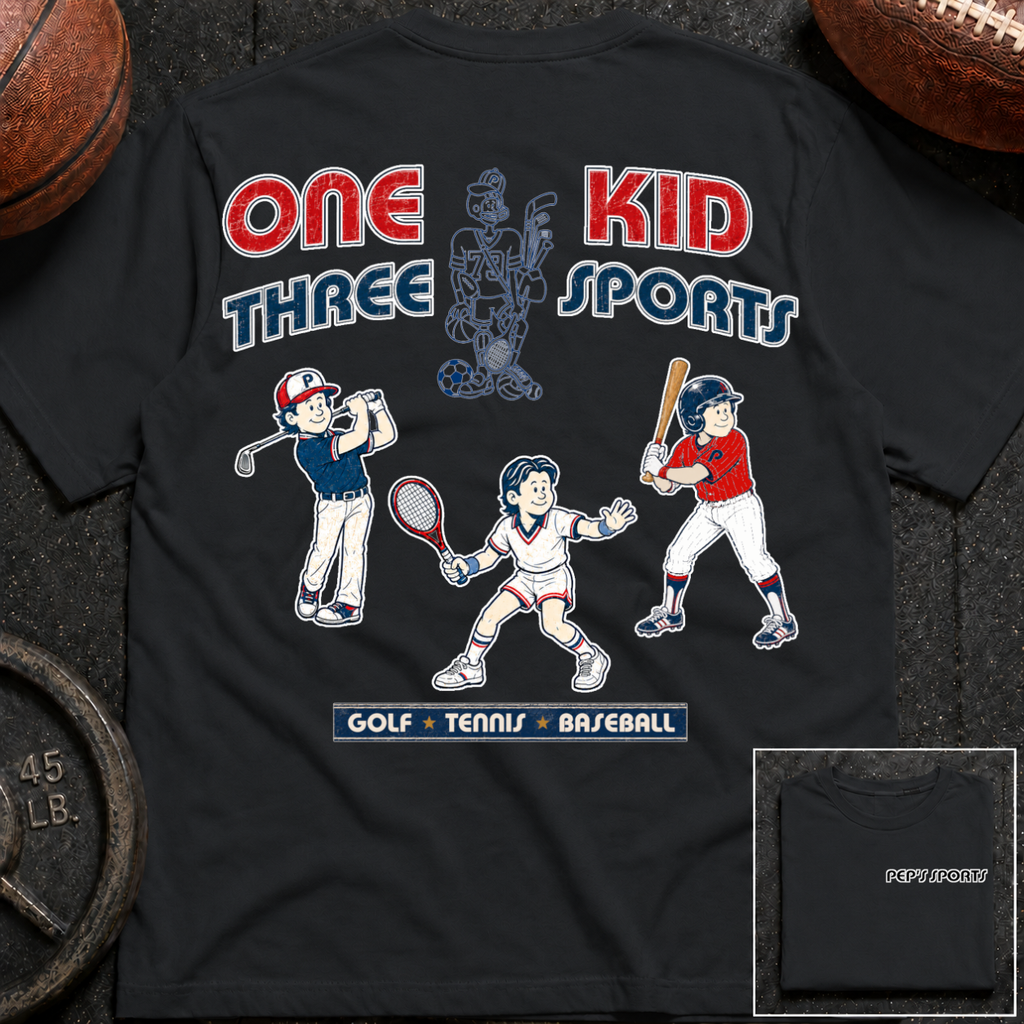 Pep - 1 Kid 3 Sports Golf/TN/BB
