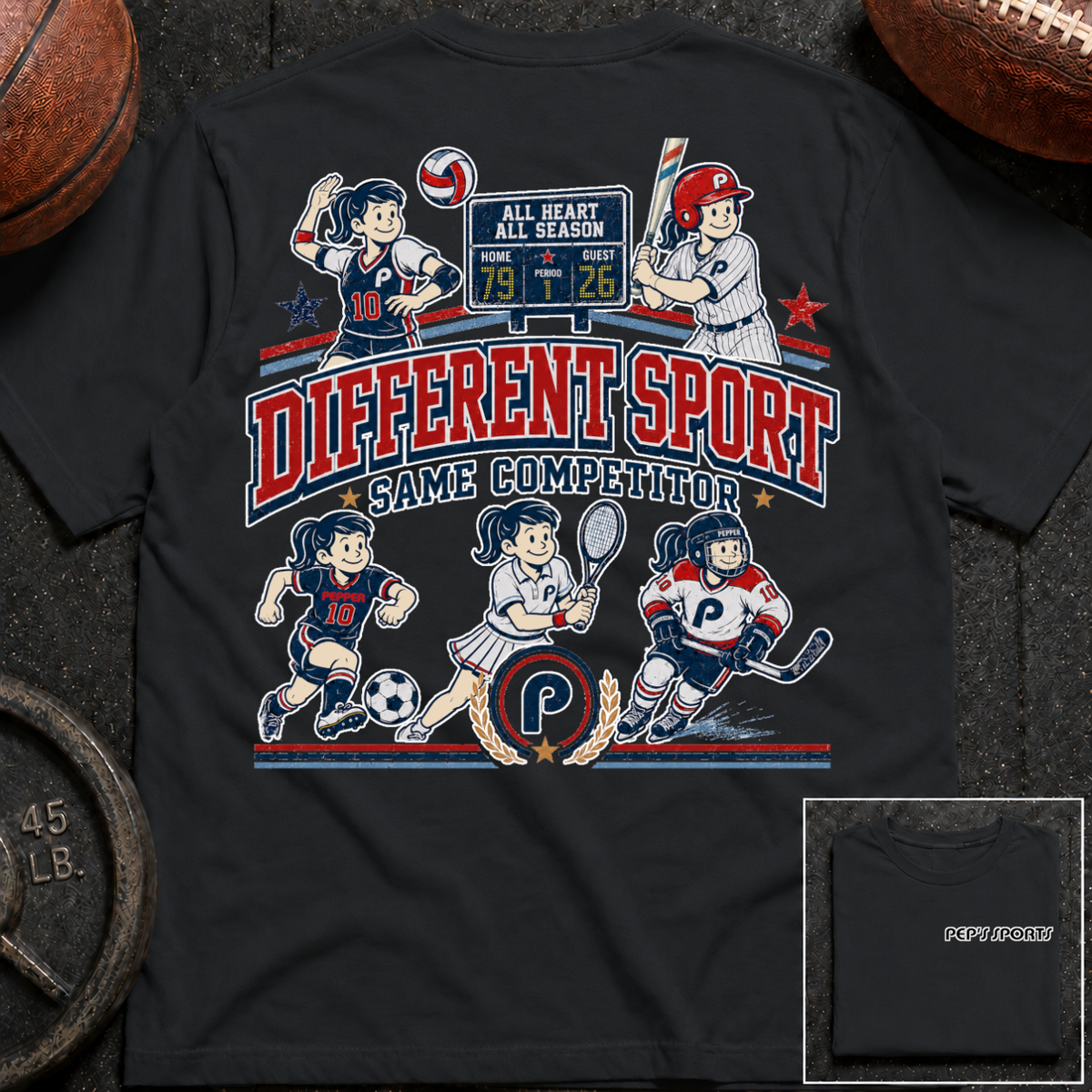 Pepper - Different Sport/Same Comp