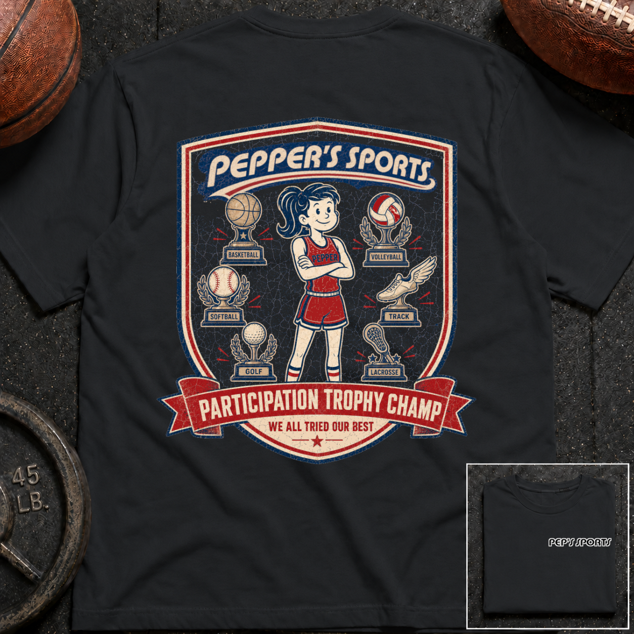 Participation Trophy Pepper T-Shirt
