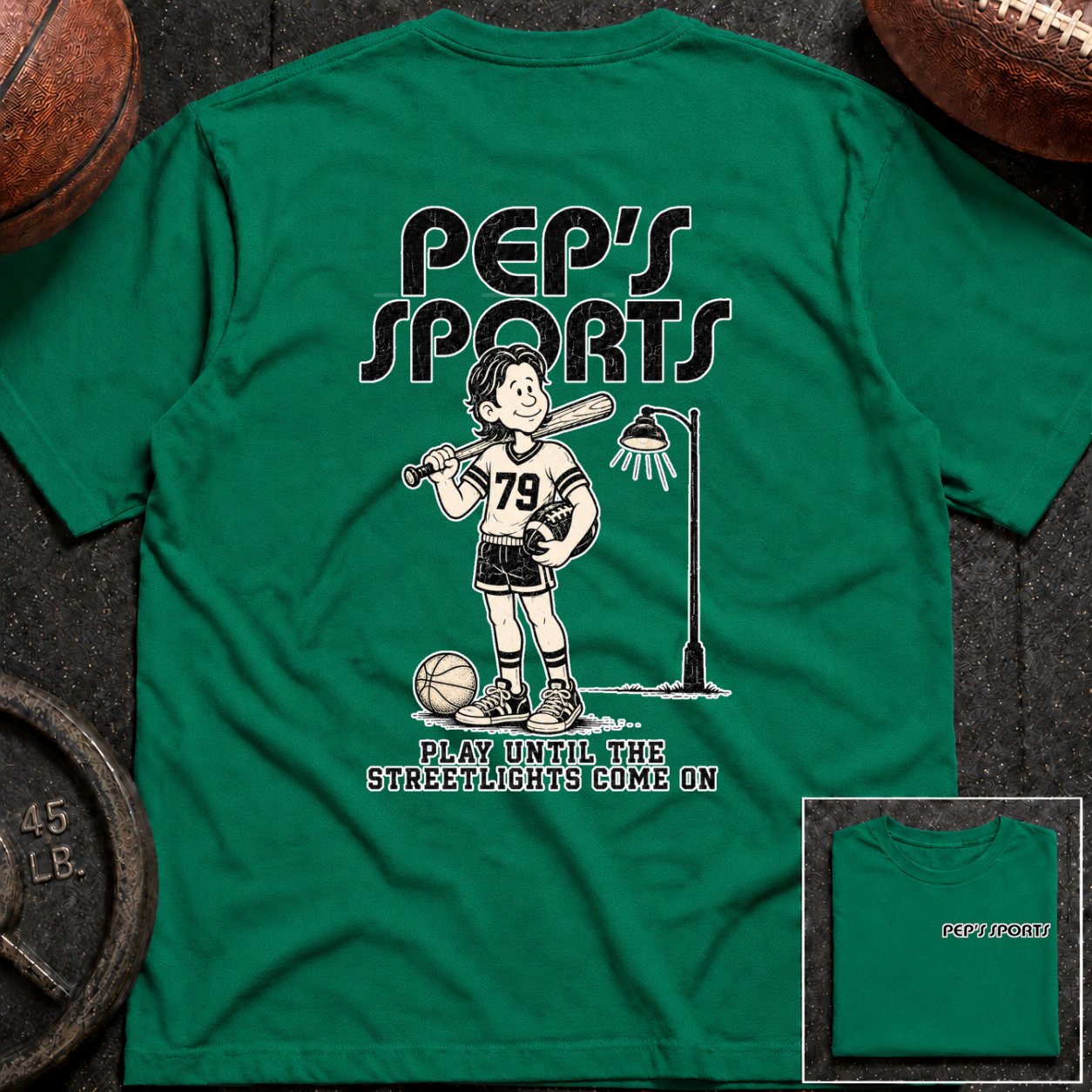 Play Until The Street Lights Come On Pep T-Shirt