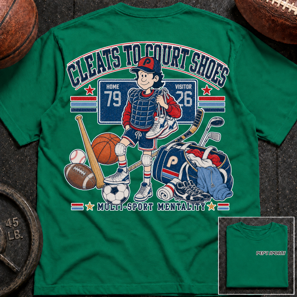 More Sports Less Burnout Pep T-Shirt
