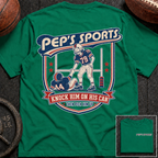Knock Him On His Can Football Pep T-Shirt