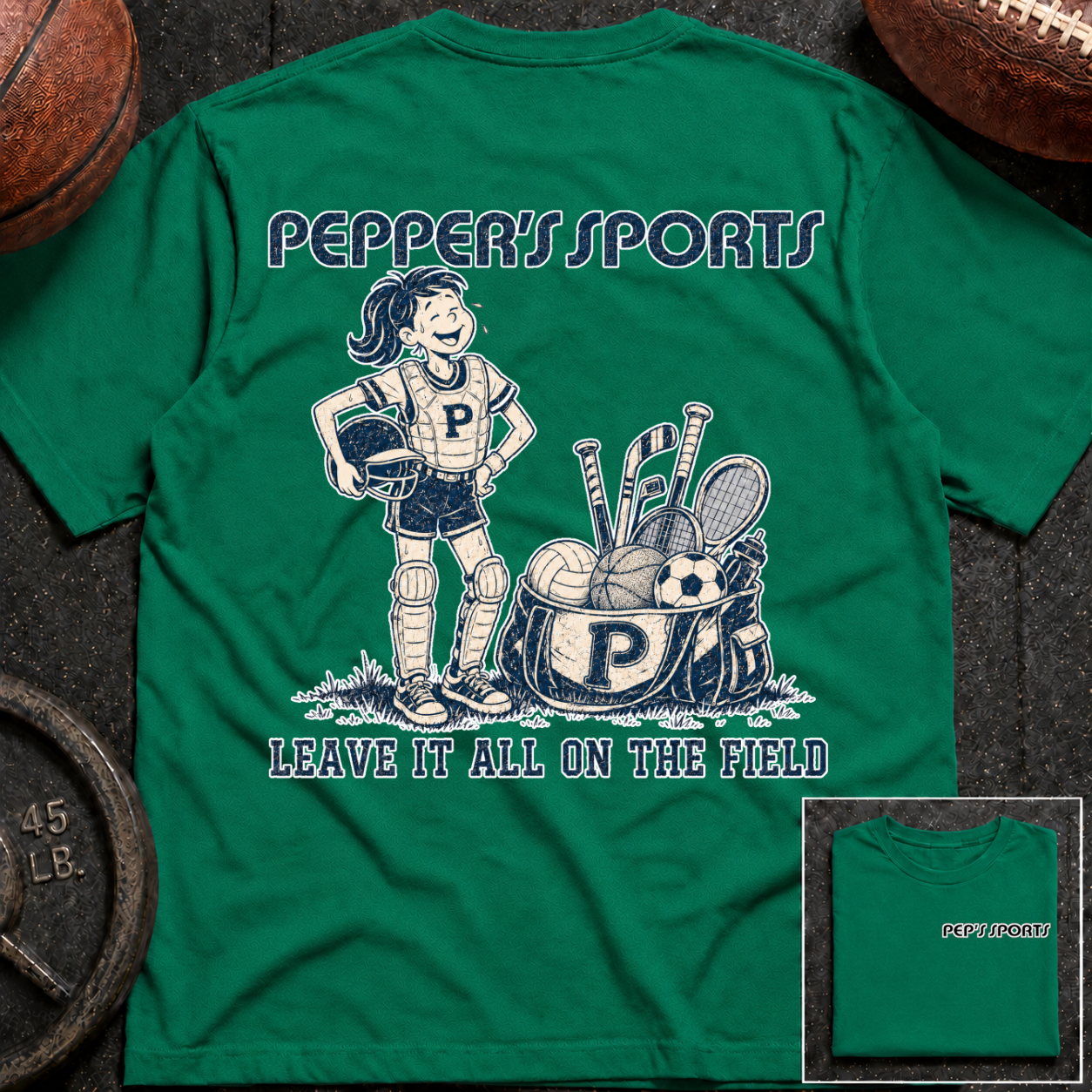 Leave It On The Field Pepper T-Shirt