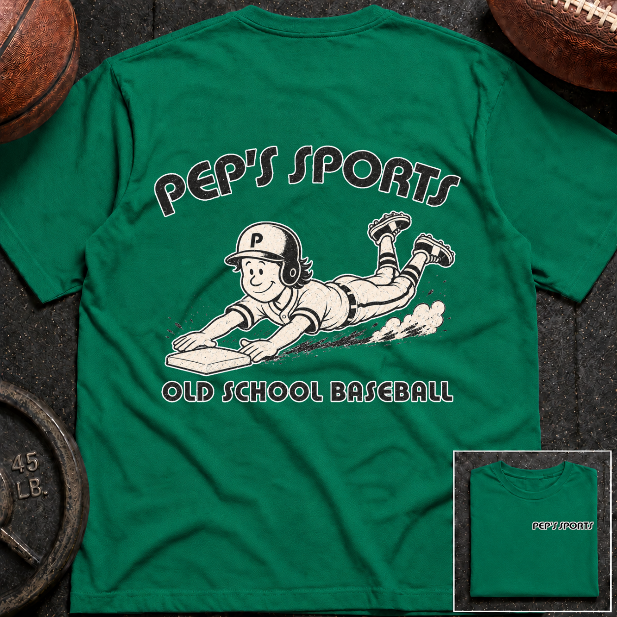 Pep Baseball Old School T-Shirt