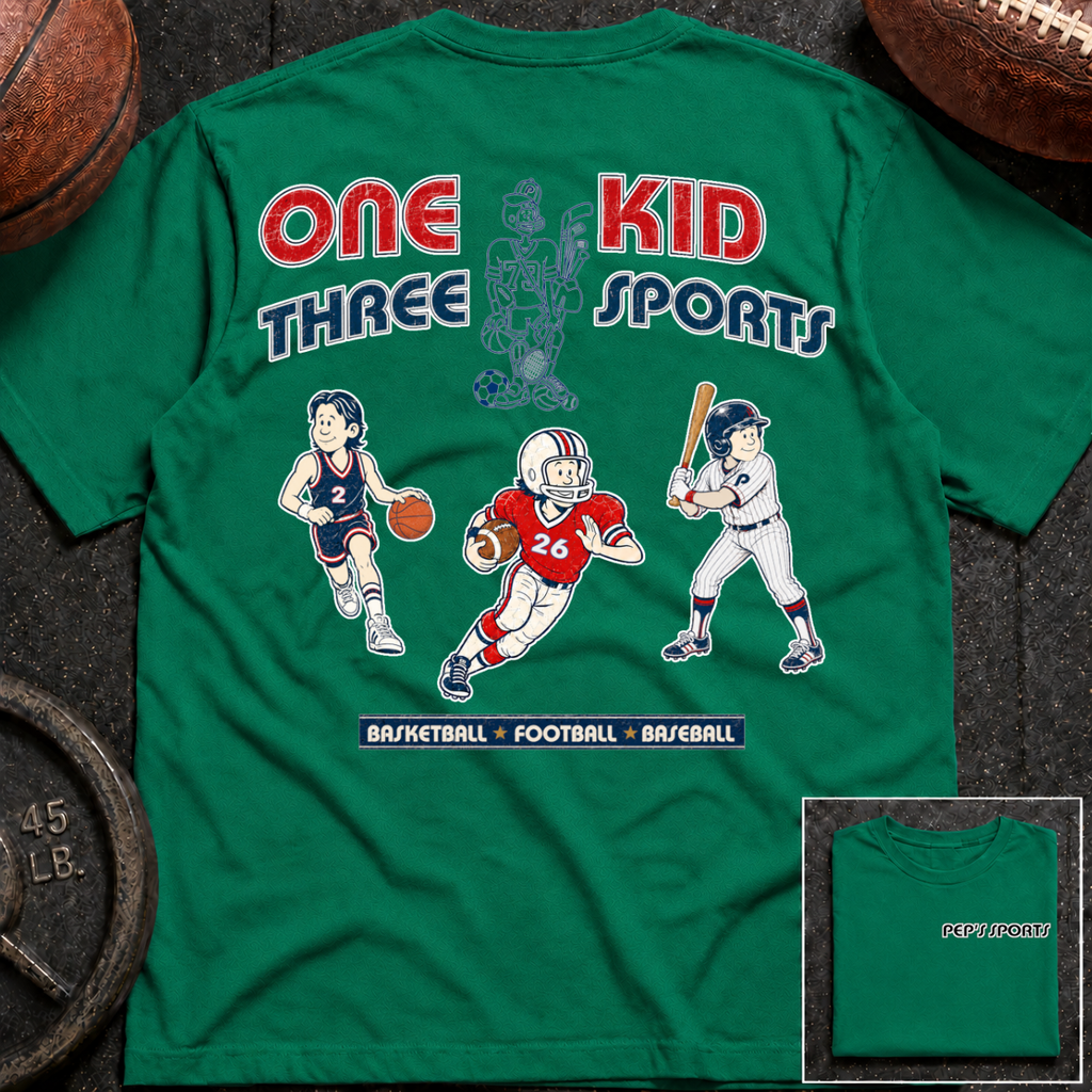 Pep - 1 Kid 3 Sports BK/FB/BB