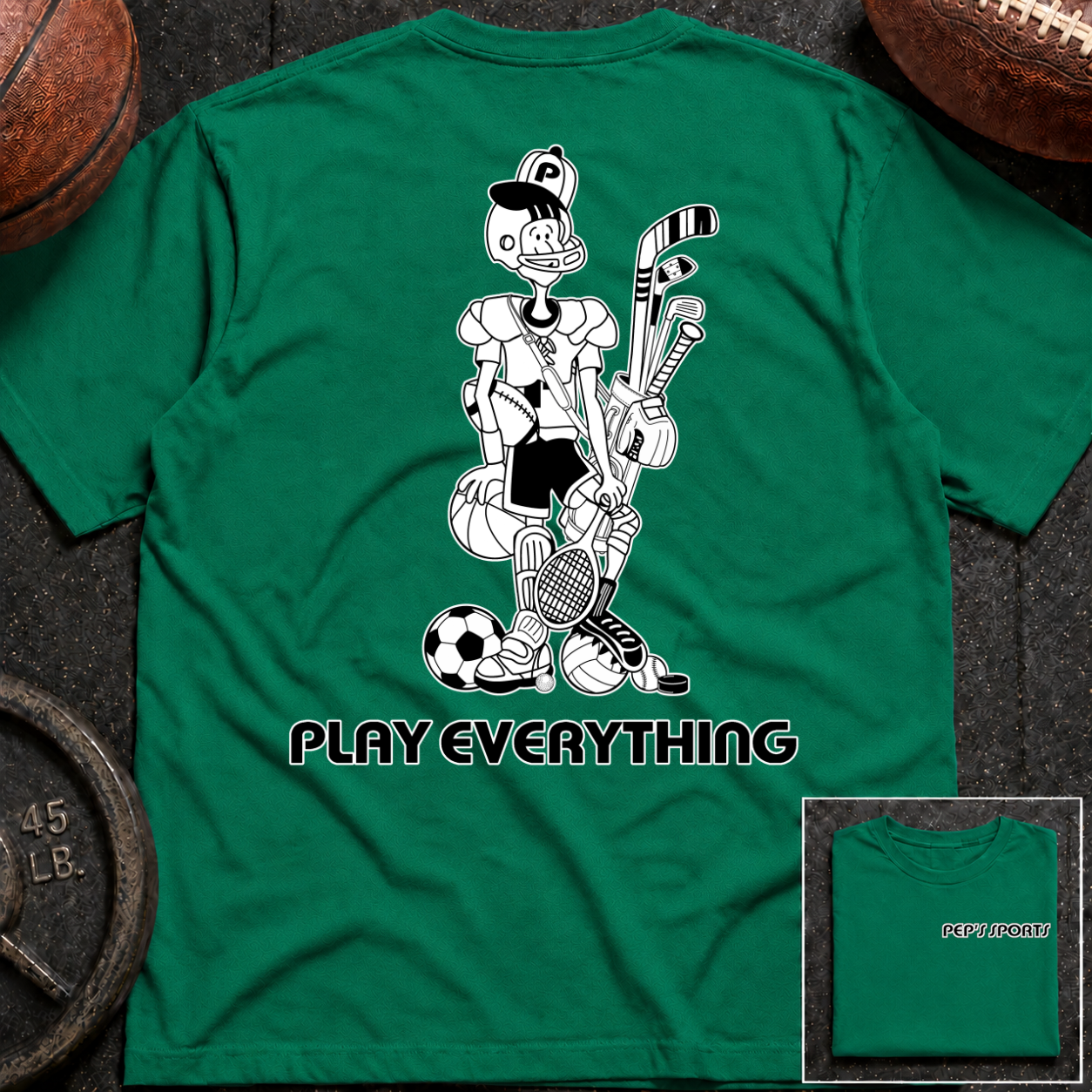 Pep's Sports '26 Play Everything T-Shirt