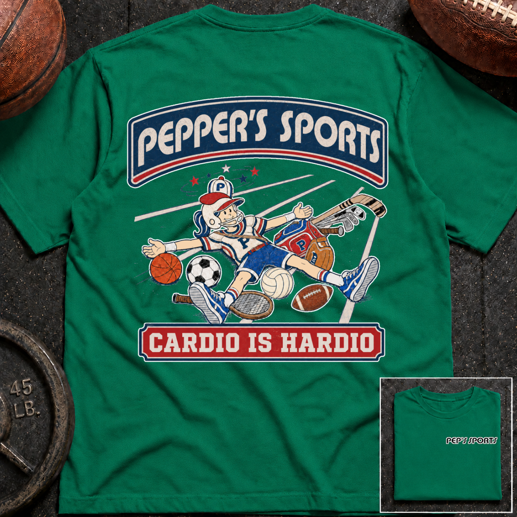 Cardio Is Hardio Pepper '26 T-Shirt