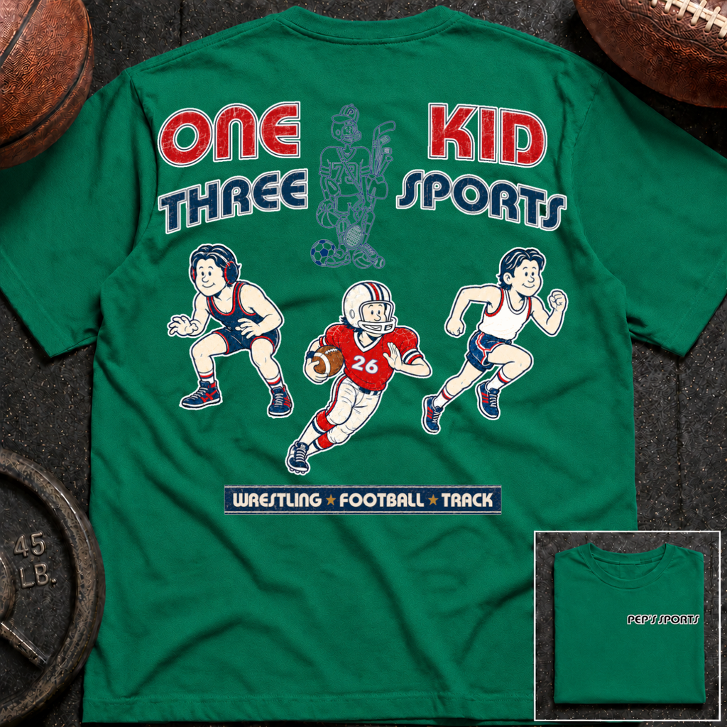 Pep - 1 Kid 3 Sports WR/FB/TR