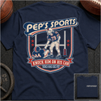 Knock Him On His Can Football Pep T-Shirt