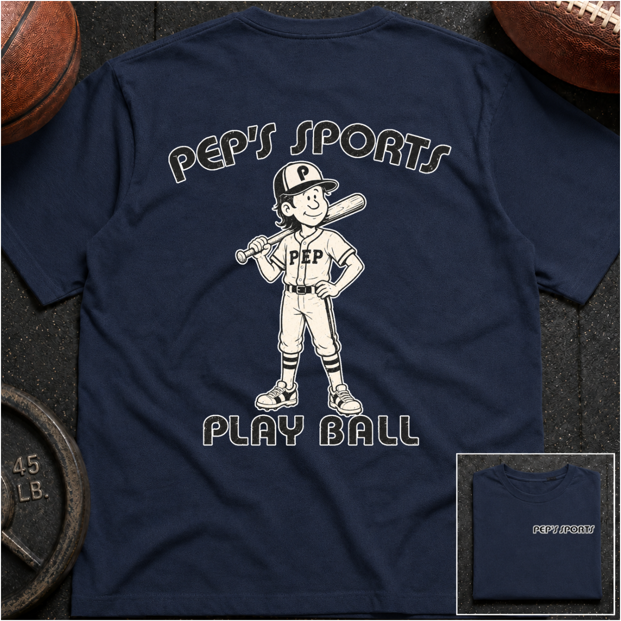 Pep Baseball Play Ball T-Shirt