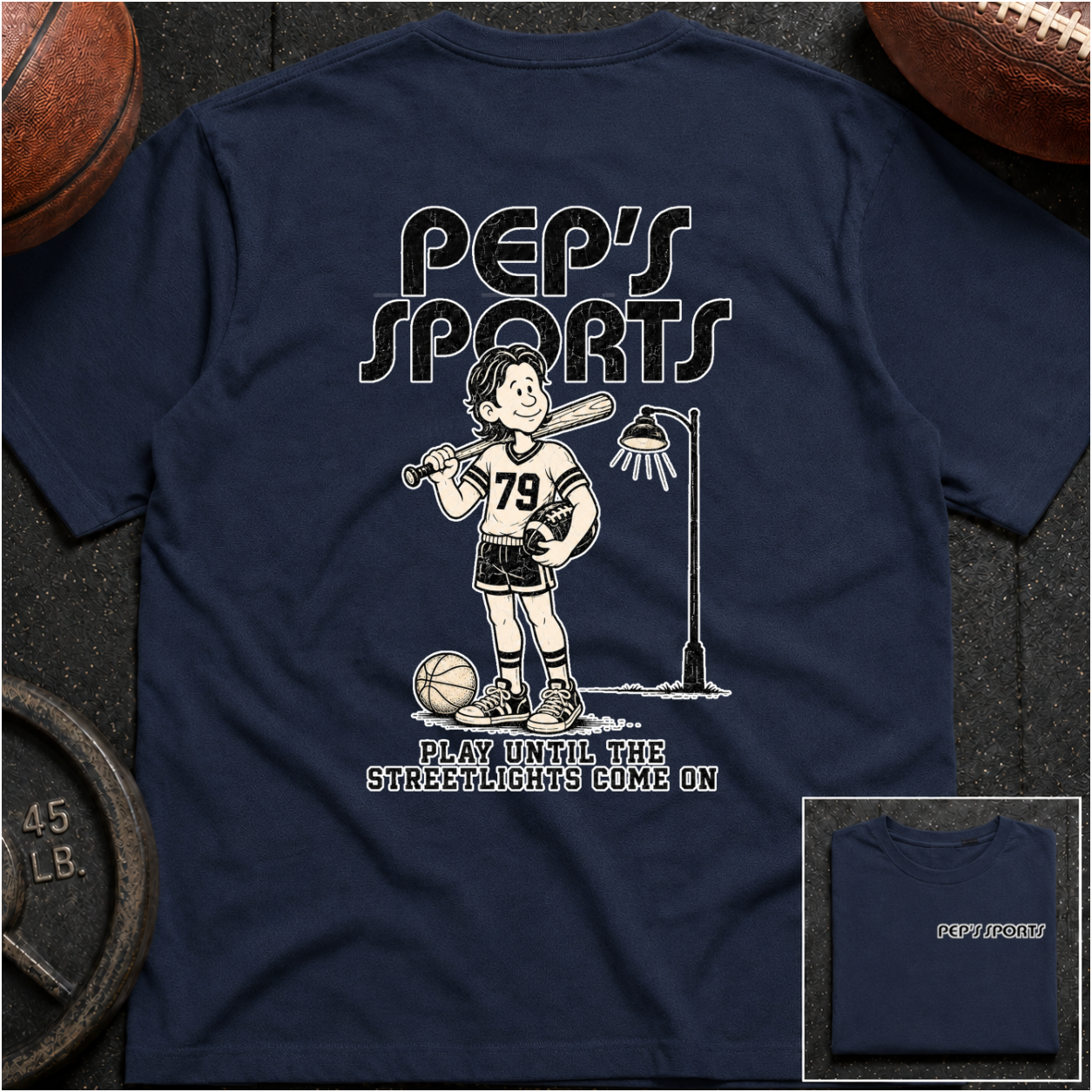 Play Until The Street Lights Come On Pep T-Shirt