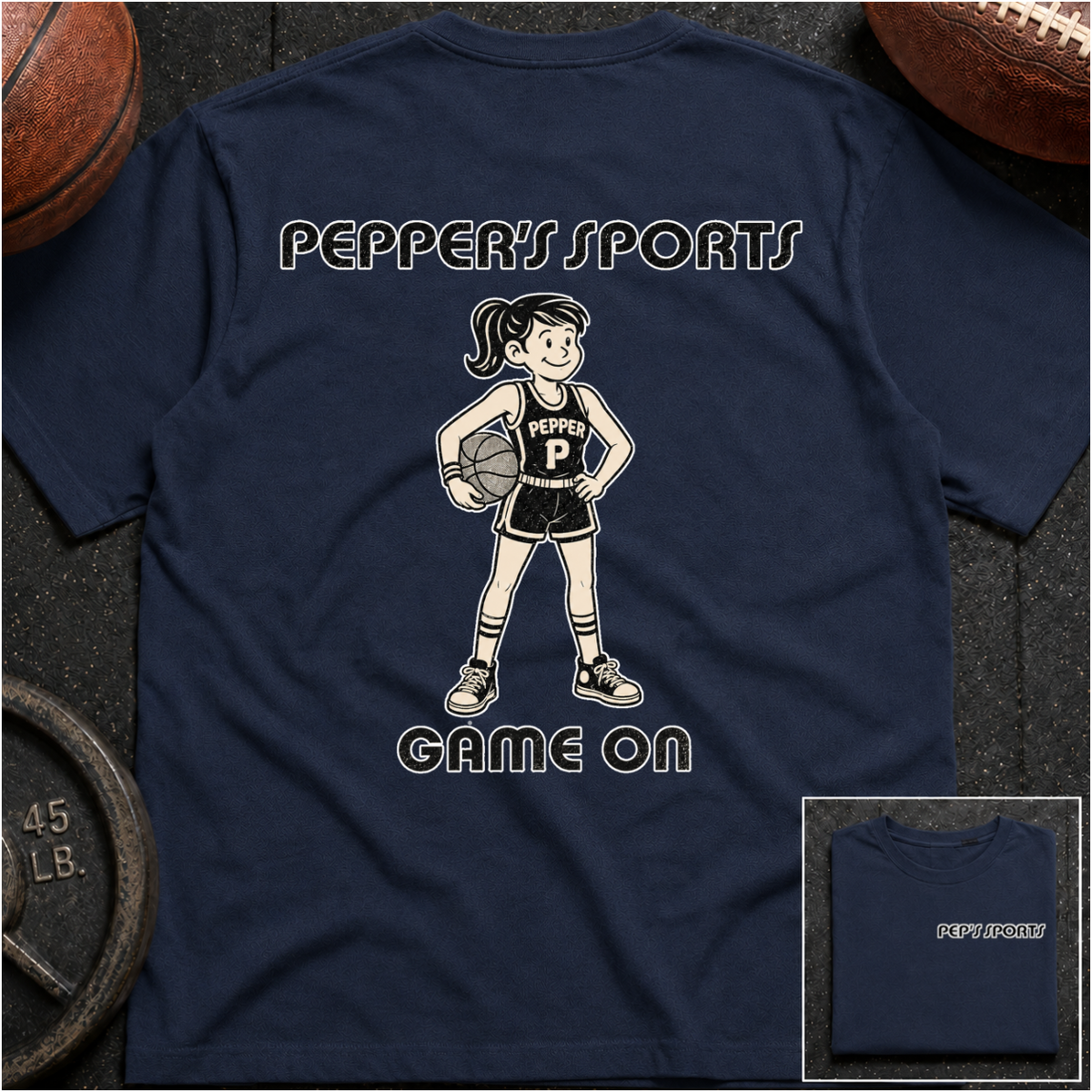 Pepper - Basketball Game On