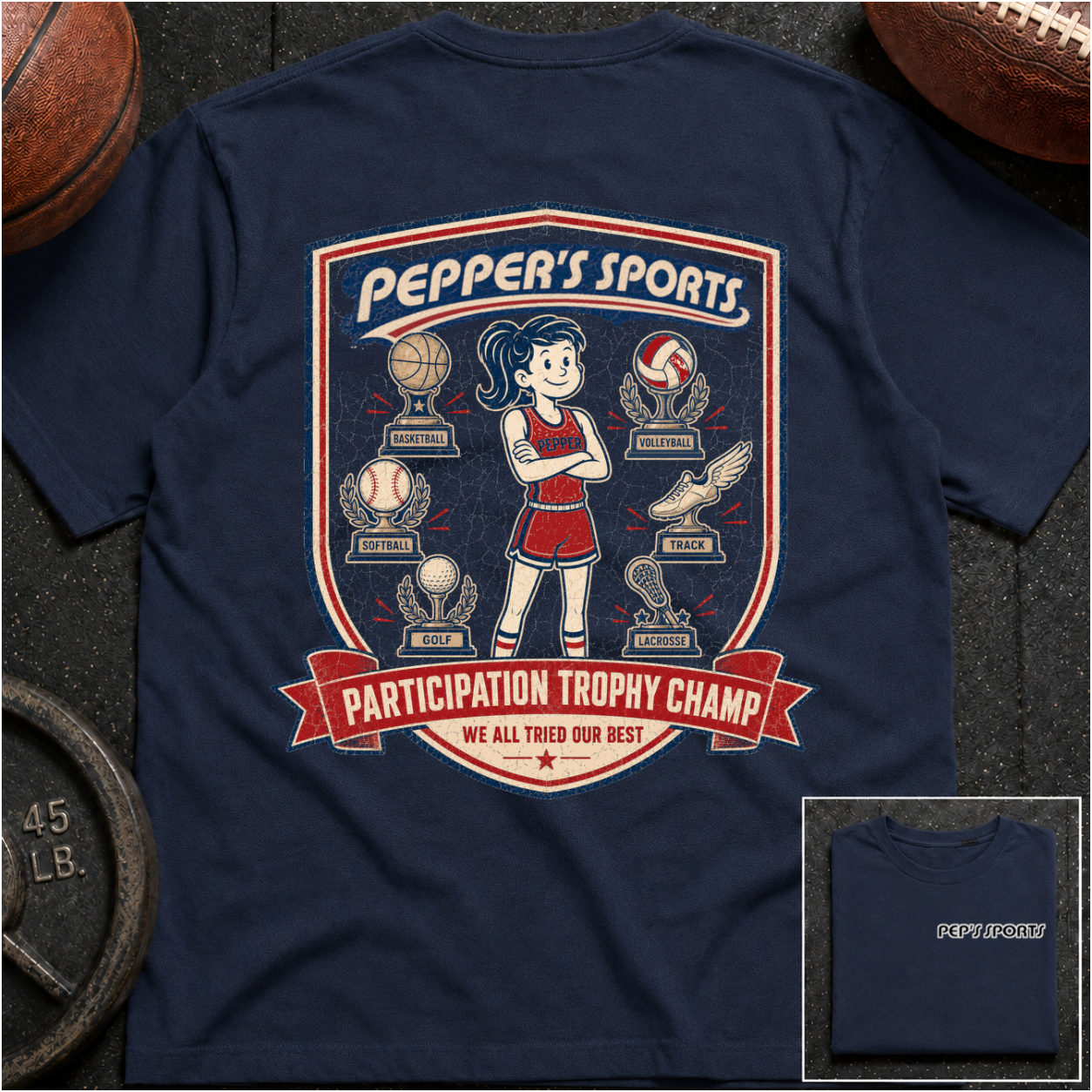 Participation Trophy Pepper T-Shirt