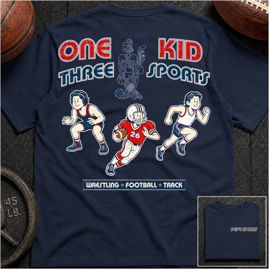 Pep - 1 Kid 3 Sports WR/FB/TR
