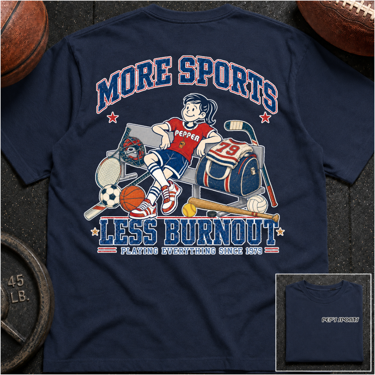Pepper - More Sports Less Burnout