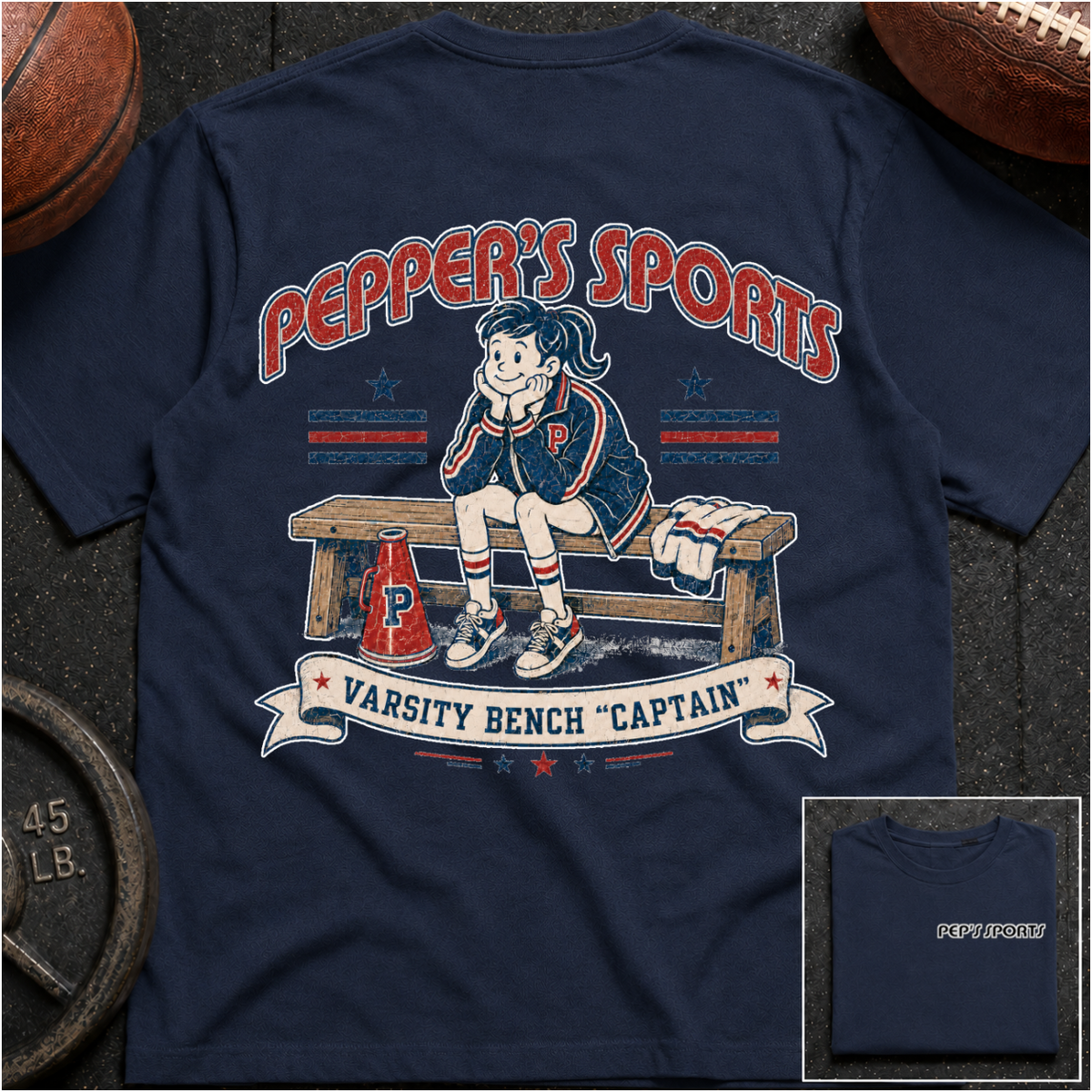 Pepper - Varsity Bench Captain