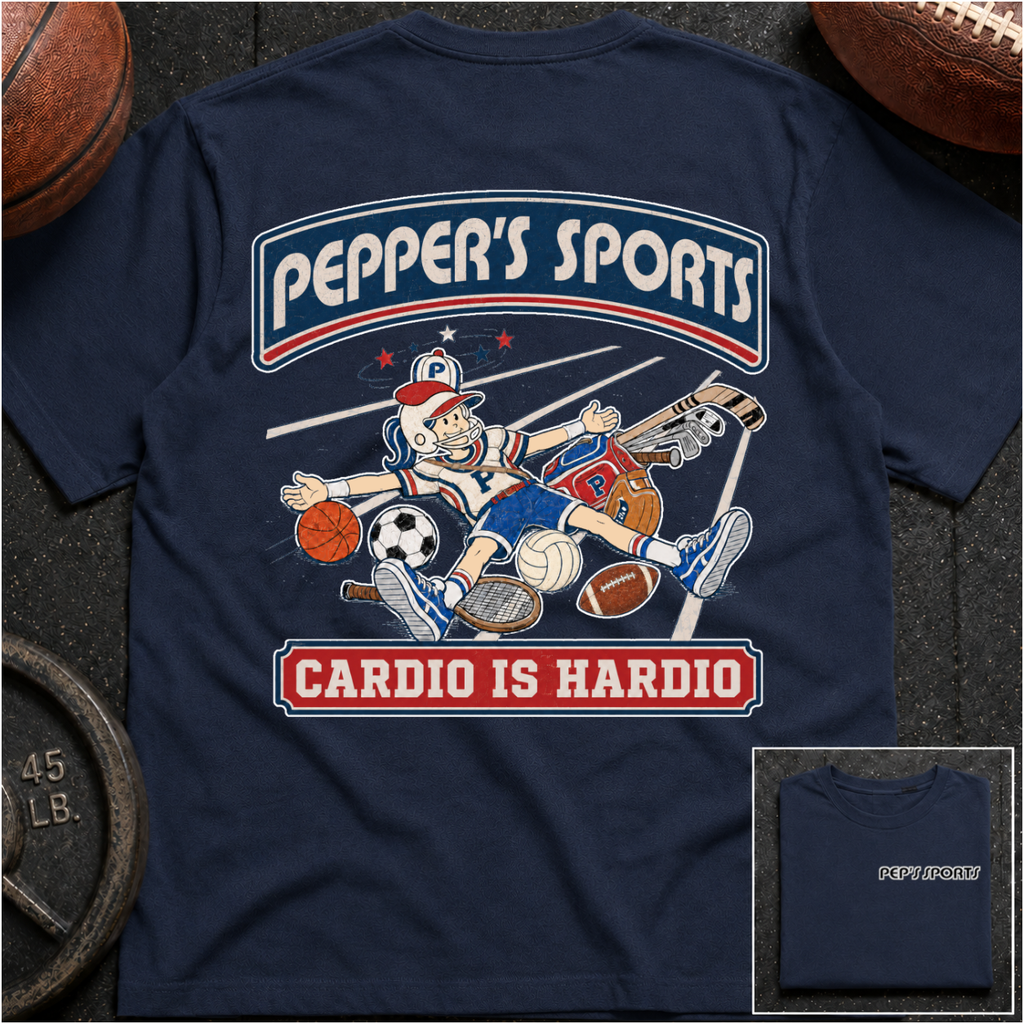 Cardio Is Hardio Pepper '26 T-Shirt