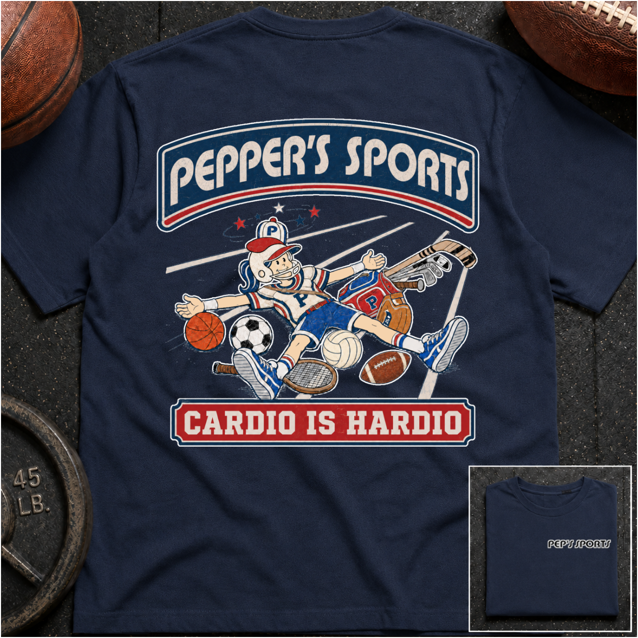 Cardio Is Hardio Pepper '26 T-Shirt