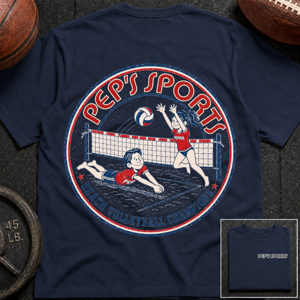 P&P Beach Volleyball Champtions T-Shirt