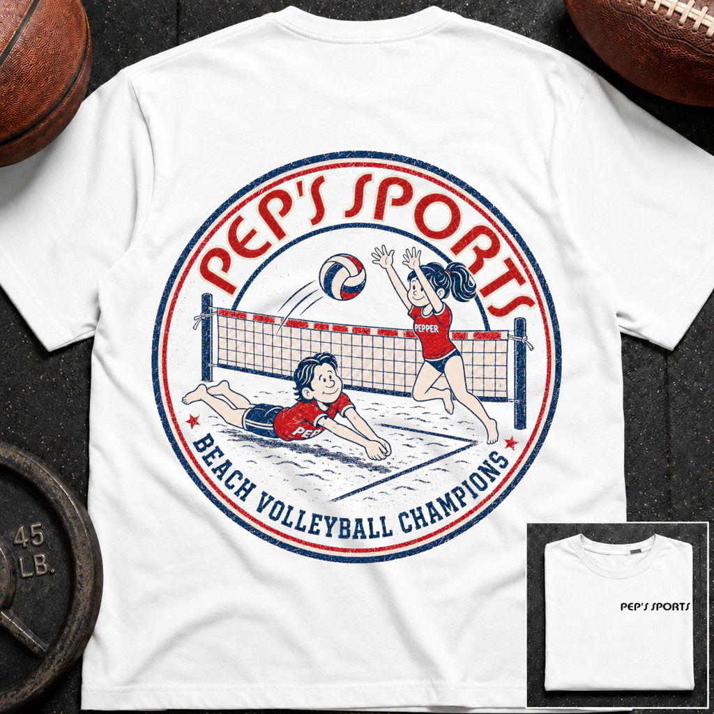P&P Beach Volleyball Champtions T-Shirt