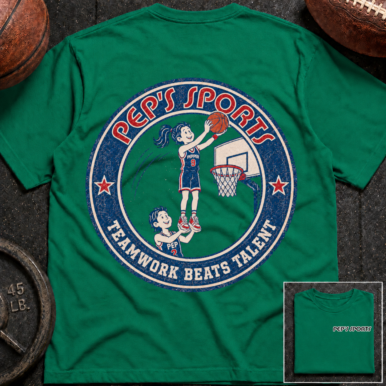 P&P Teamwork Beats Talent T-Shirt