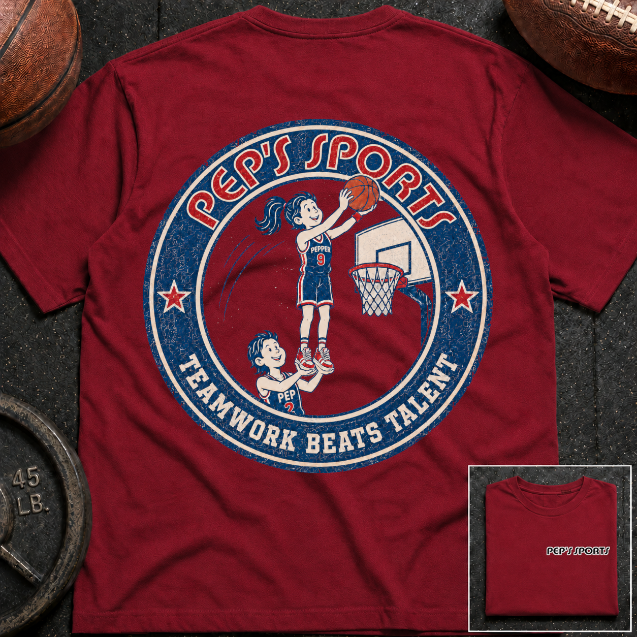P&P Teamwork Beats Talent T-Shirt