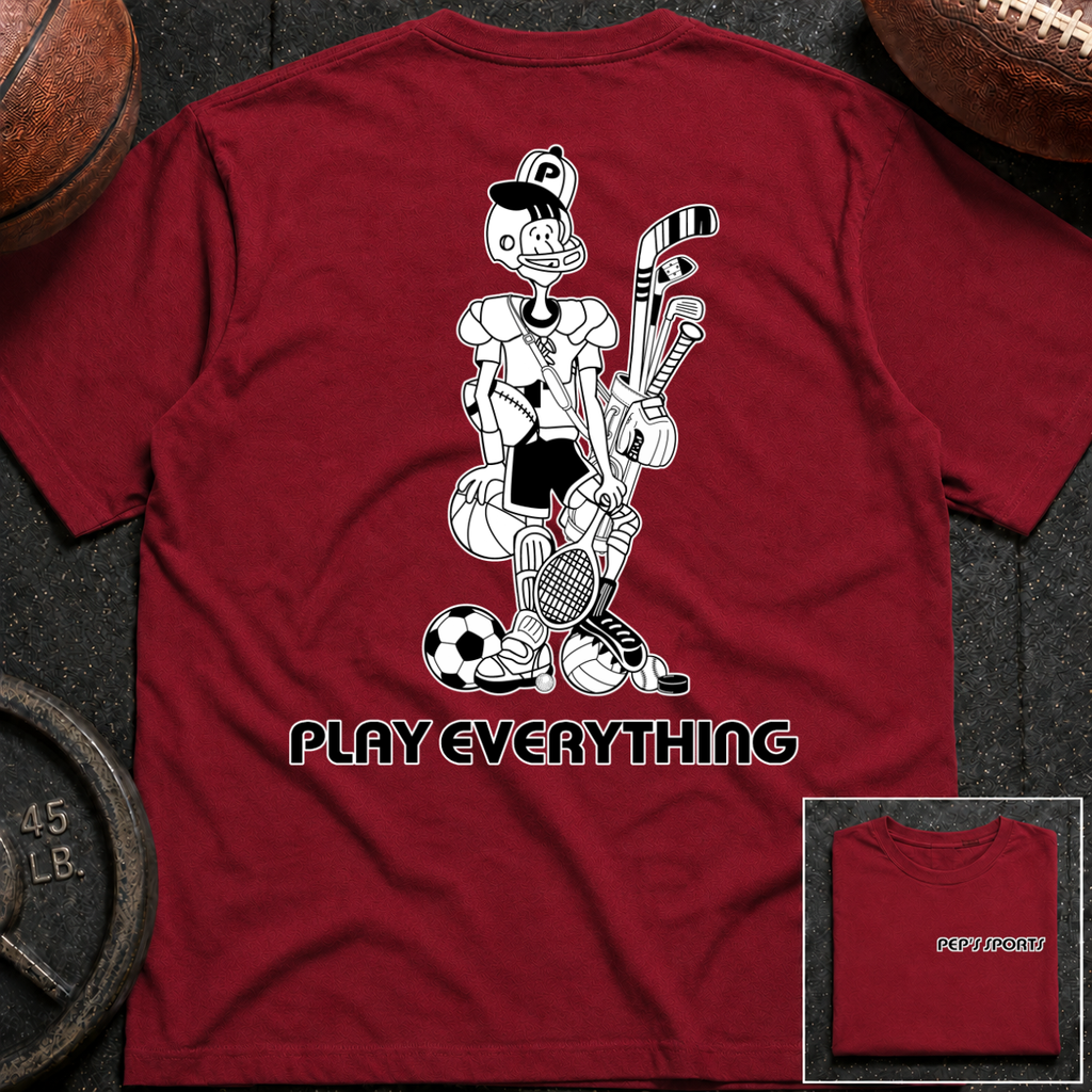 Pep's Sports '26 Play Everything T-Shirt