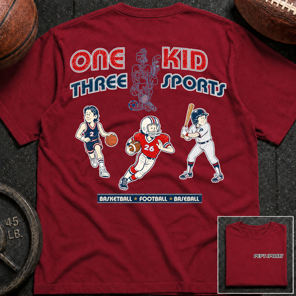 Pep - 1 Kid 3 Sports BK/FB/BB