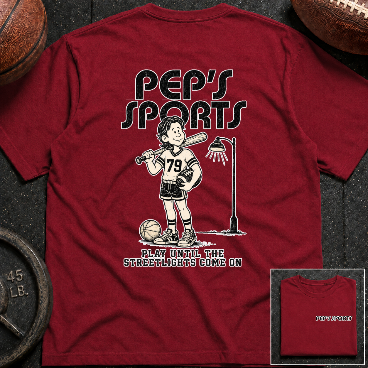 Play Until The Street Lights Come On Pep T-Shirt