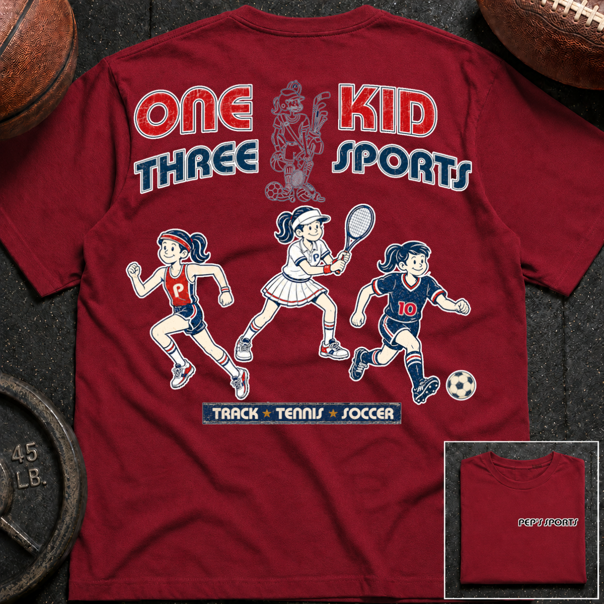 Pepper - 1 Kid 3 Sports TR/TN/SO
