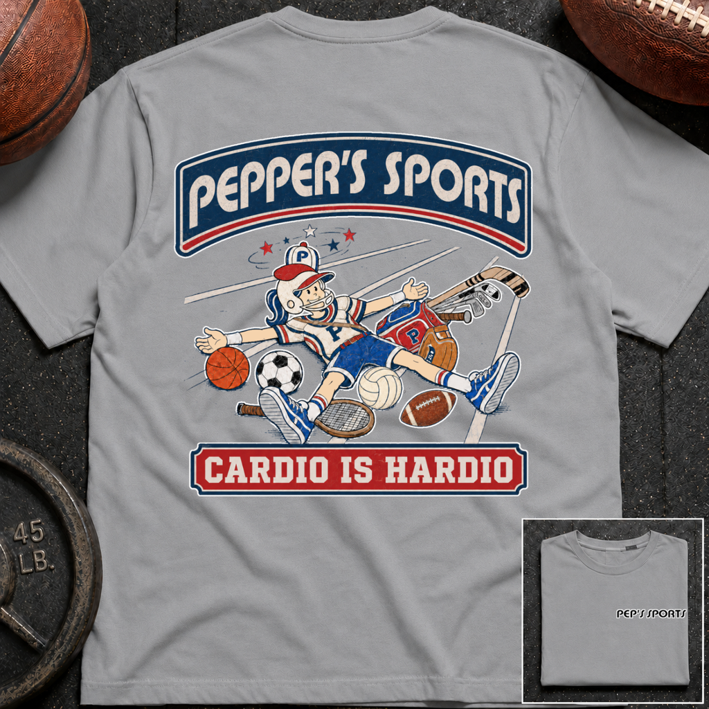 Cardio Is Hardio Pepper '26 T-Shirt