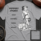 3S Repeat Golf Softball Tennis Pepper T-Shirt
