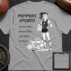 3S Repeat Volleyball Basketball Softball Pepper T-Shirt