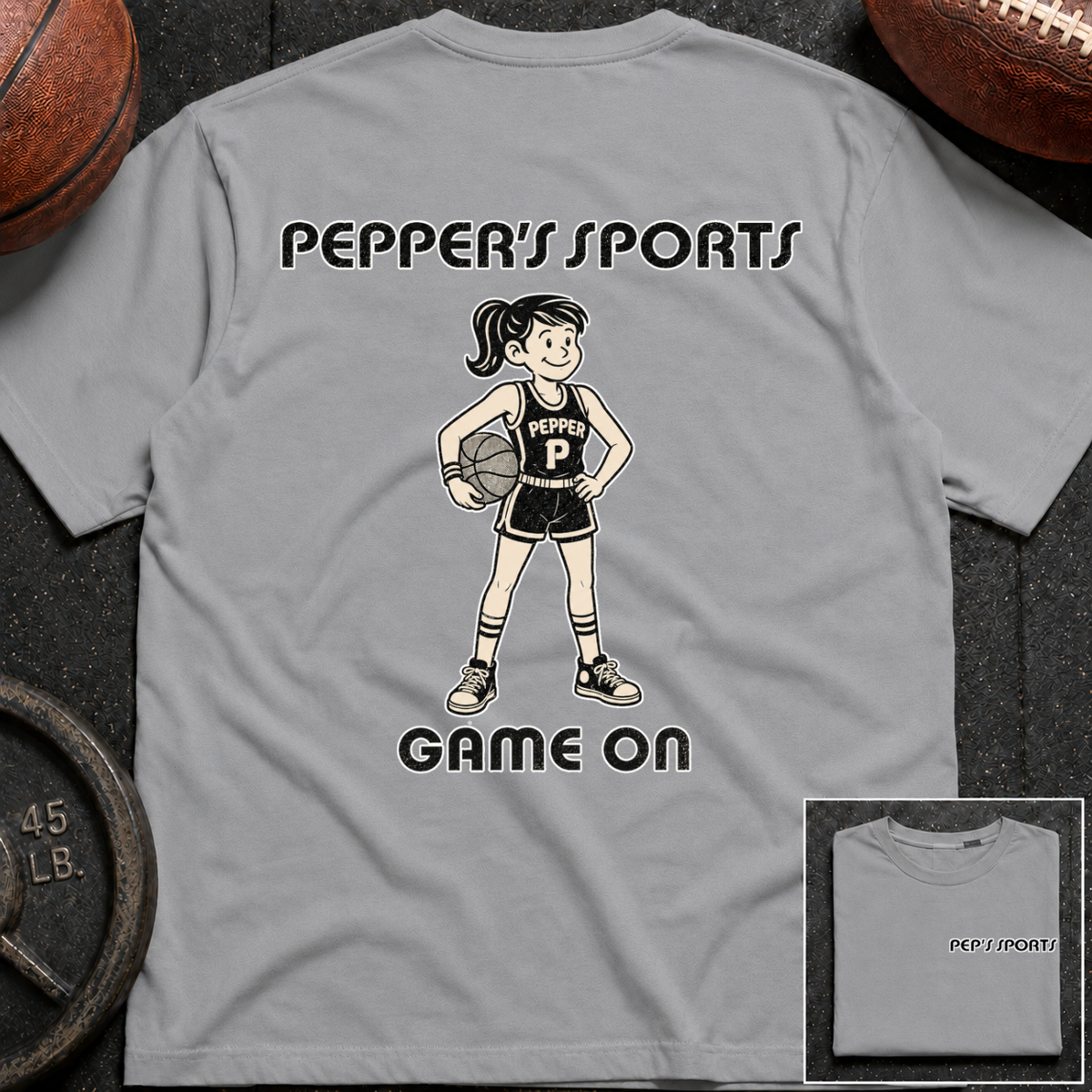 Pepper - Basketball Game On