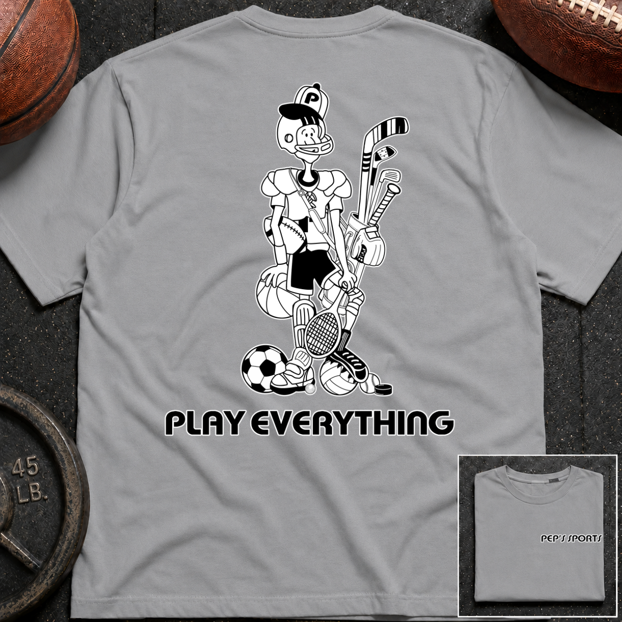 Pep's Sports '26 Play Everything T-Shirt