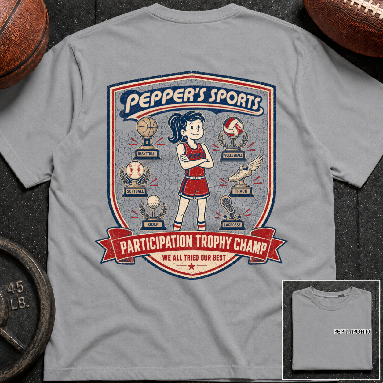 Participation Trophy Pepper T-Shirt