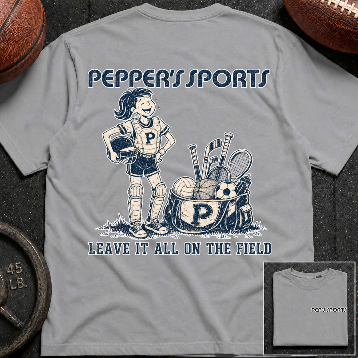 Leave It On The Field Pepper T-Shirt