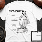 3S Repeat Golf Baseball Tennis Pep T-Shirt