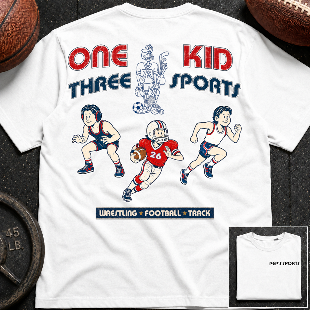 Pep - 1 Kid 3 Sports WR/FB/TR