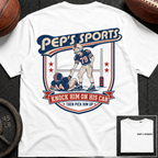 Knock Him On His Can Football Pep T-Shirt