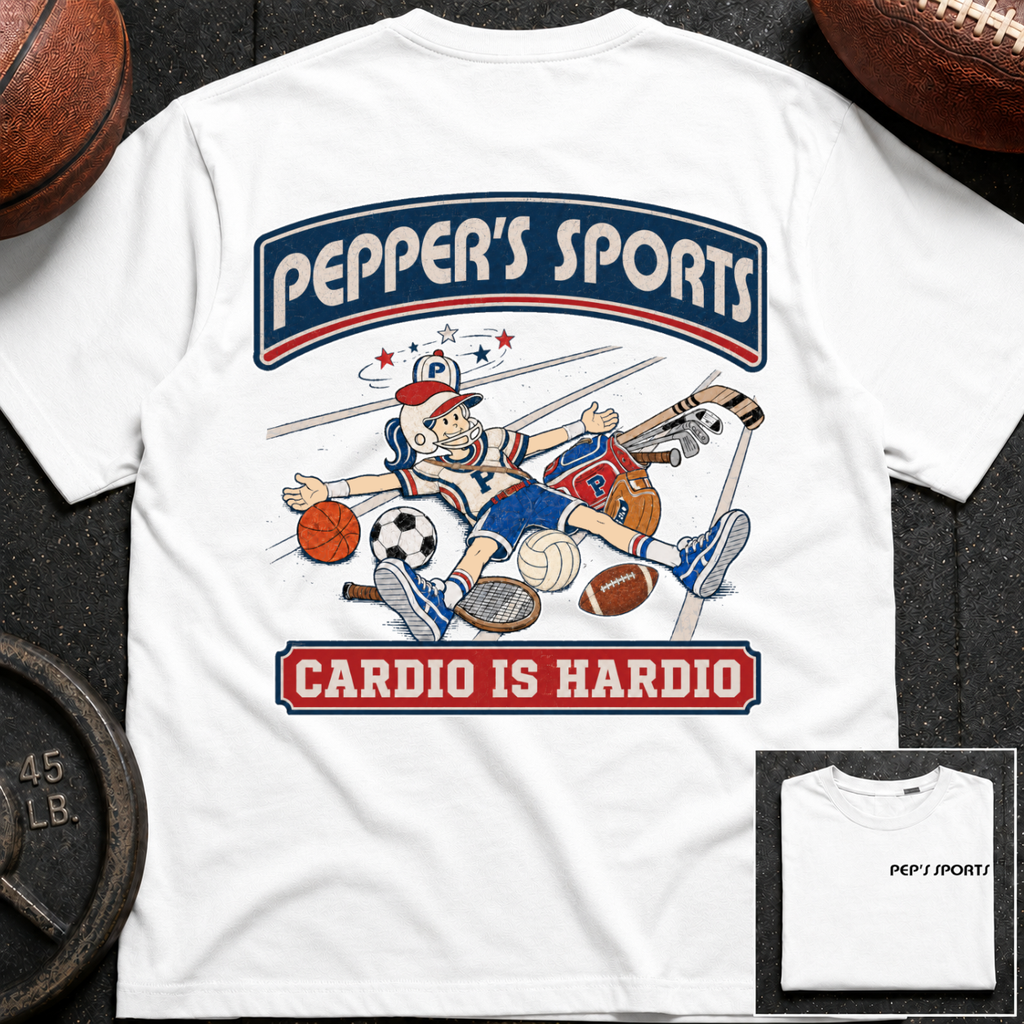 Cardio Is Hardio Pepper '26 T-Shirt