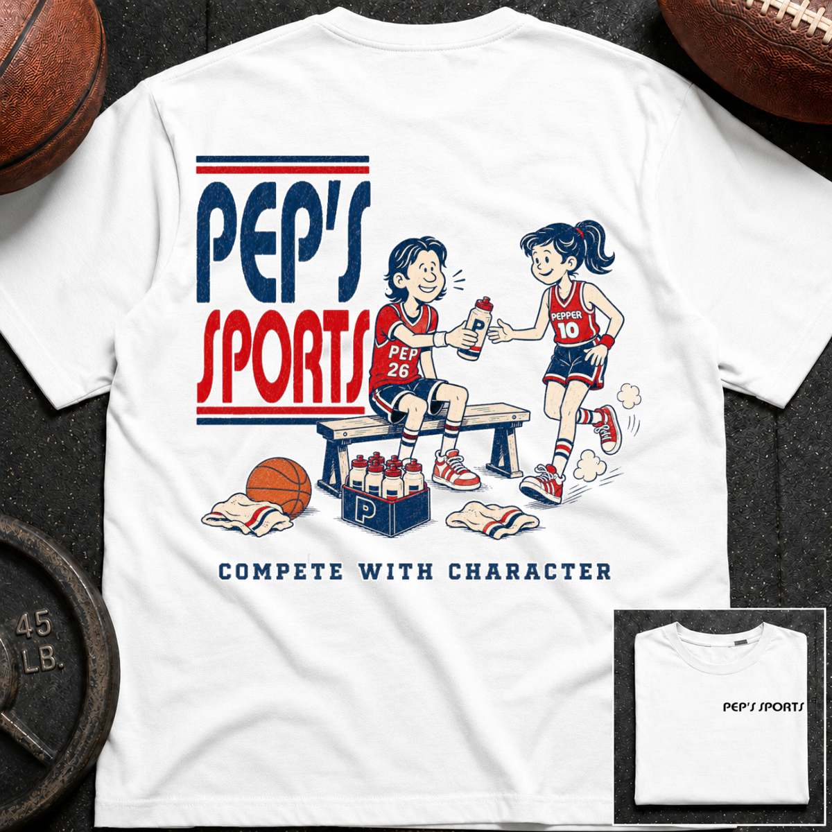 Compete With Character (Water Bottle)