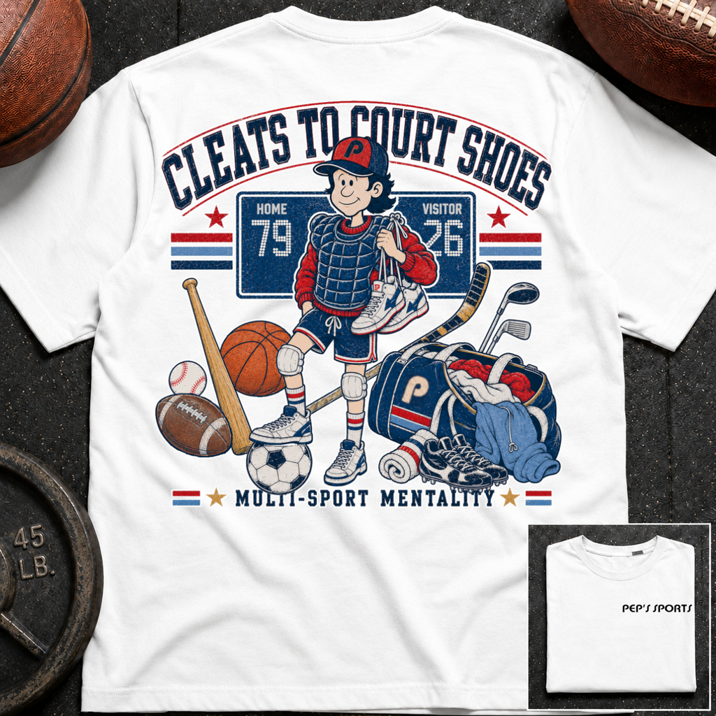 More Sports Less Burnout Pep T-Shirt
