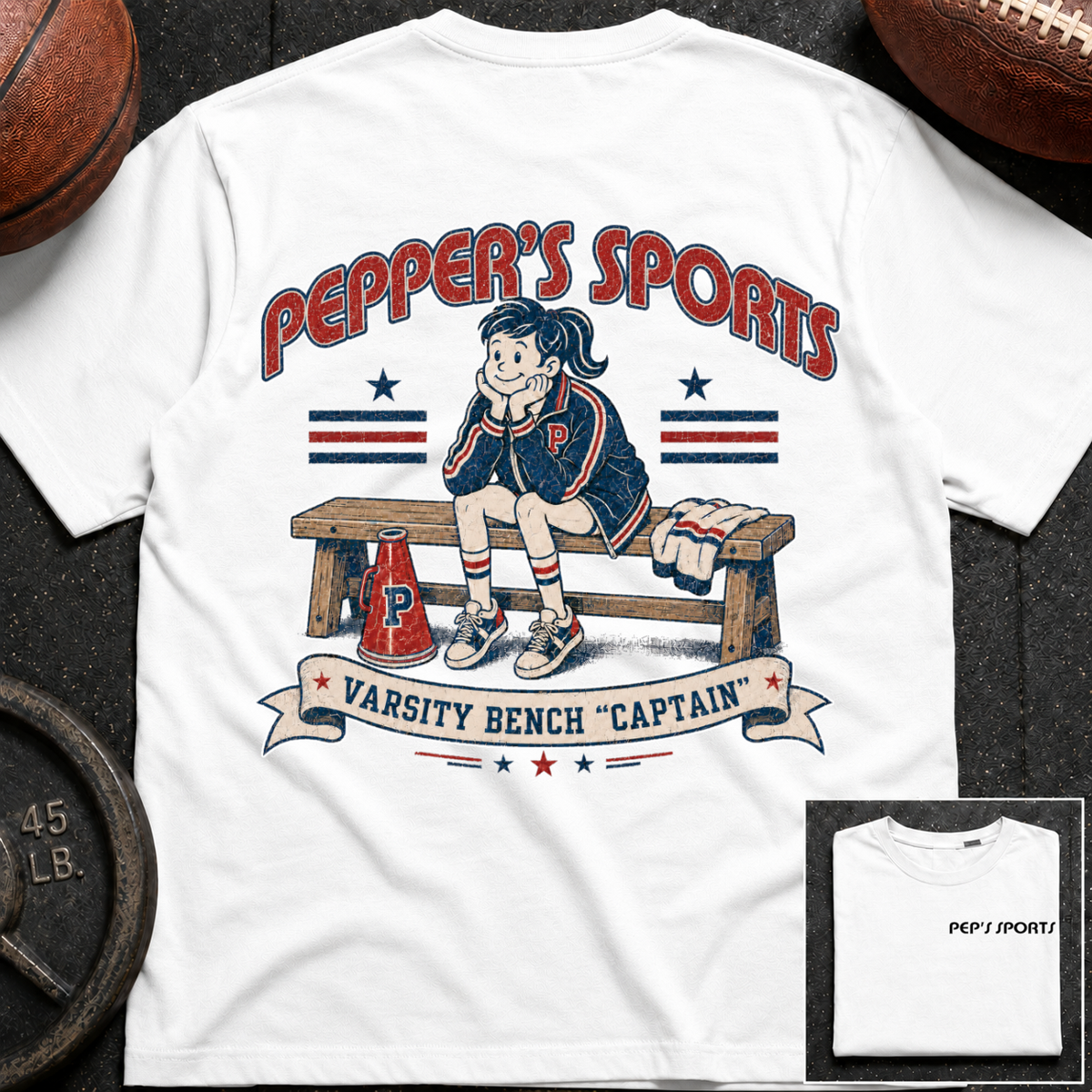 Pepper - Varsity Bench Captain