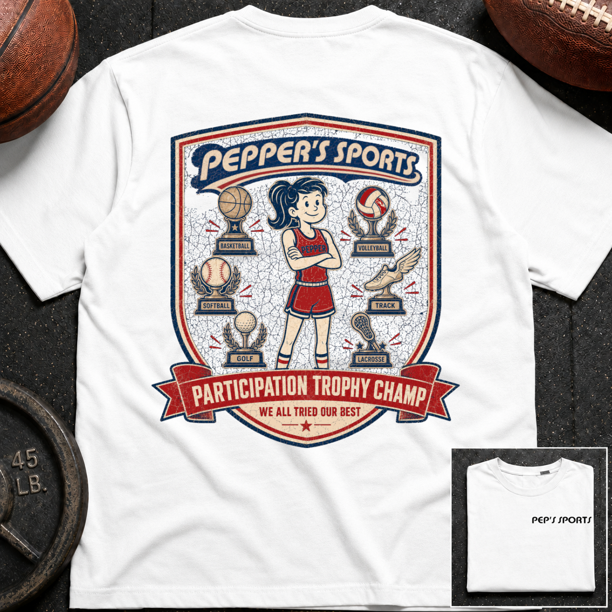 Participation Trophy Pepper T-Shirt