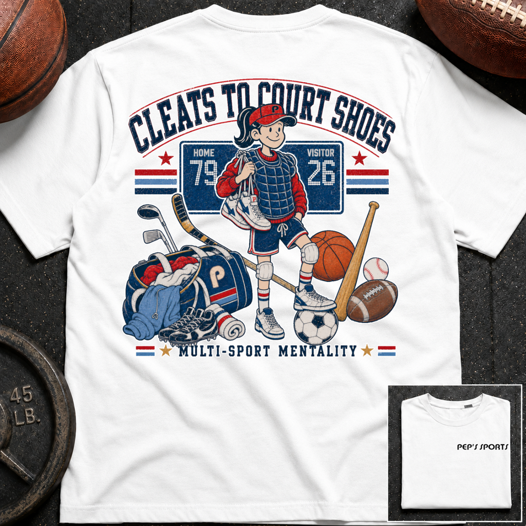 Pepper - Cleats To Court Shoes