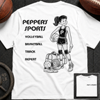 3S Repeat Volleyball Basketball Track Pepper T-Shirt