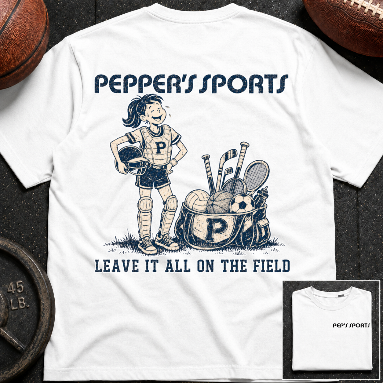 Leave It On The Field Pepper T-Shirt